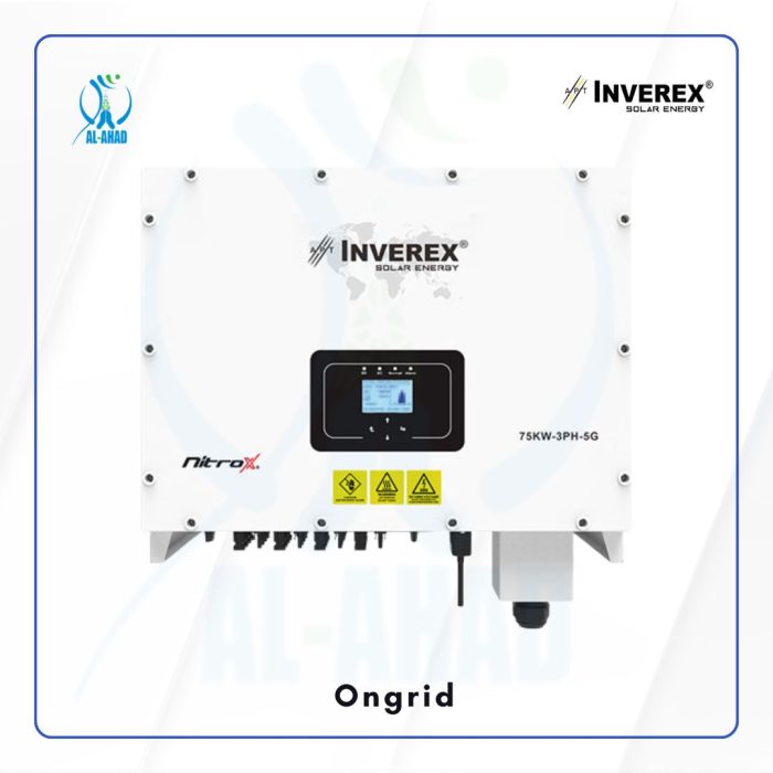 Inverex Nitrox 75 KW 3Ph-5G PV Solar On-Gird Inverter